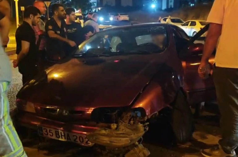 Kaza sonrası hem hakaret etti hem de işini yapan gazeteciye görüntü çekmesinin kötü olduğunu söyledi