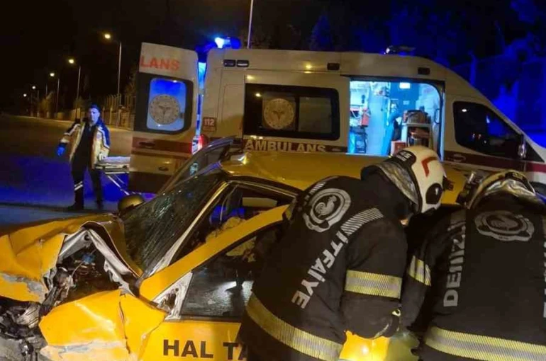 Kazada ağır yaralanan taksi şoföründen acı haber geldi 