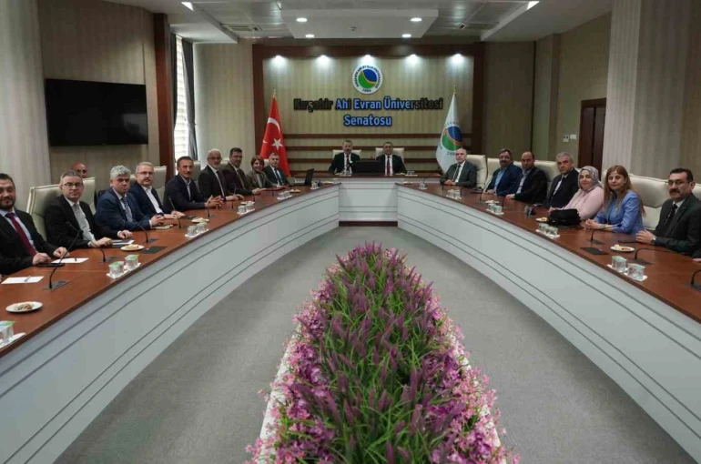 KBÜ heyeti Kırşehir Ahi Evran Üniversitesi ile iş birliğini değerlendirdi