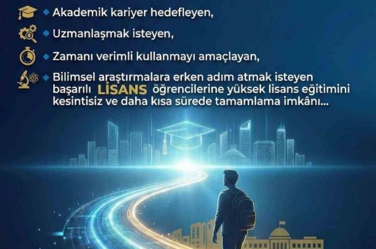 KBÜ’de bütünleşik yüksek lisans başvuruları başlıyor 