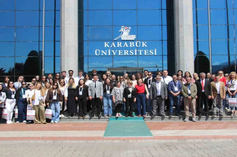 KBÜ’de Erasmus+ programı kapsamında 7 ülkeden öğrenci ve akademisyenler ağırlandı