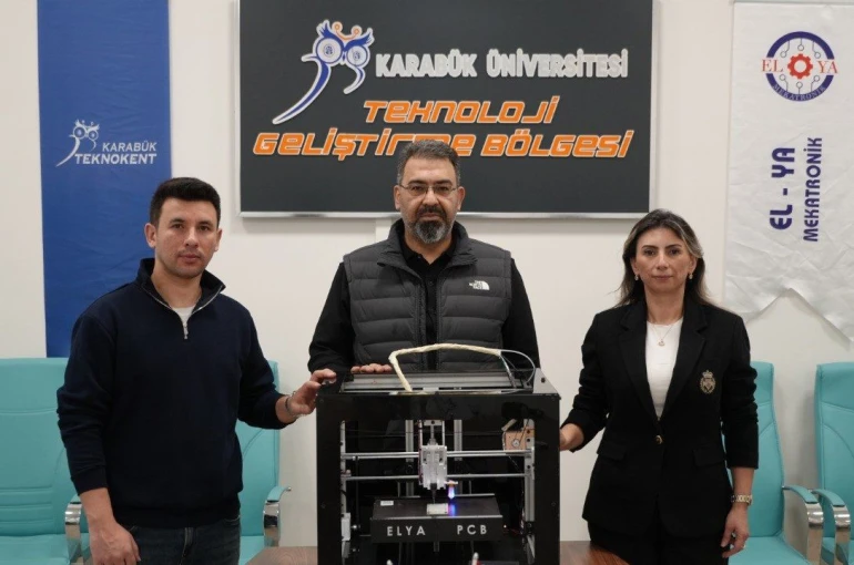 KBÜ’lü akademisyenden Türkiye’de ilk, dünyada ikinci: Zeki PCB üretim makinesi geliştirildi 