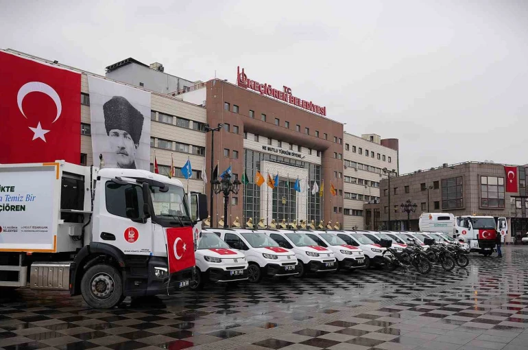 Keçiören Belediyesi araç filosunu genişletiyor 