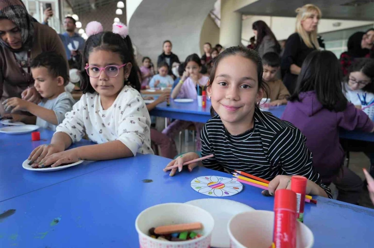 Keçiören Belediyesi’nden minikler için ‘Çocuk Workshop’ etkinliği 