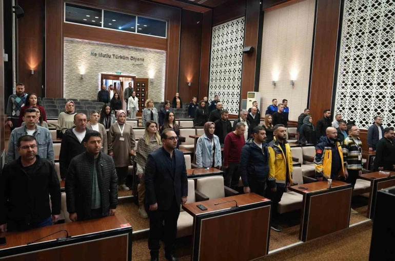 Keçiören Belediyesi’nden personeline "Trafikte Güvenli Sürüş" eğitimi