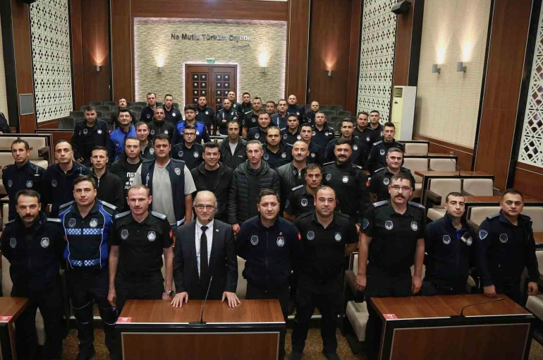 Keçiören zabıtasına ‘denetim ve mevzuat’ eğitimi verildi 