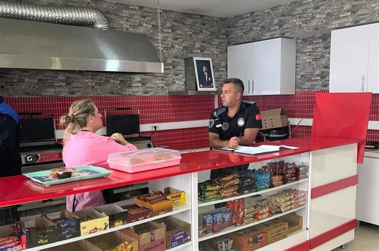 Keçiören’de zabıta ekiplerinden okul kantinlerine denetim