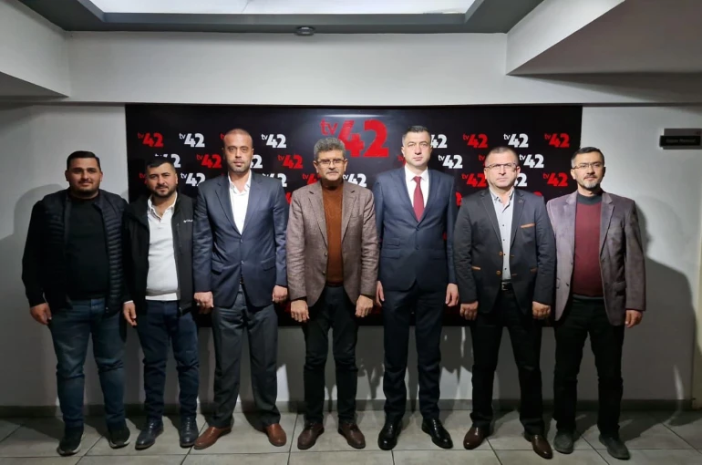 Kemal Tekin’den TV42’ye ziyaret