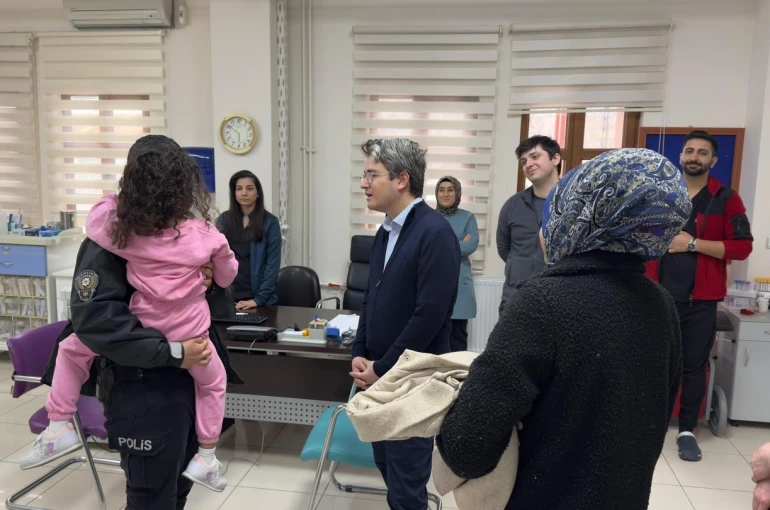 Kemaliye Kaymakamı hastanede incelemelerde bulundu 