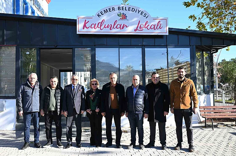 Kemer Belediyesi Kadınlar Lokali açılıyor 