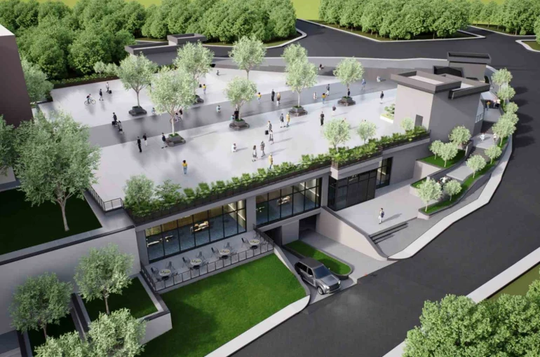 Kent meydanı ilçenin yeni sosyal yaşam merkezi olacak 