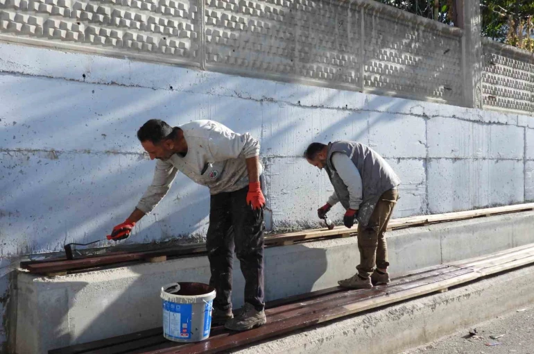 Kepez Belediyesi’nden okullara estetik dokunuş