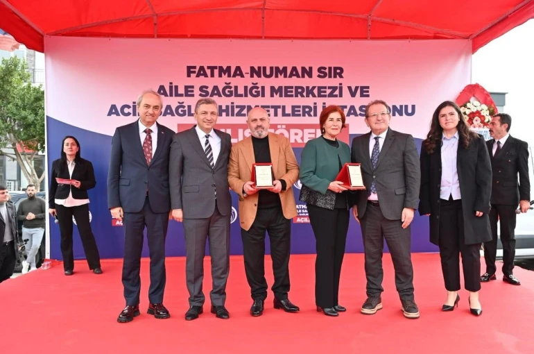 Kepez’de 7 hekimli Fatma Numan Sır ASM ve ASHİ hizmete açıldı 