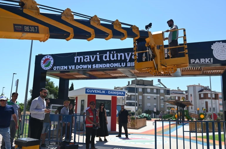 Kepez’e engel tanımayan proje: Mavi Dünya Parkı 