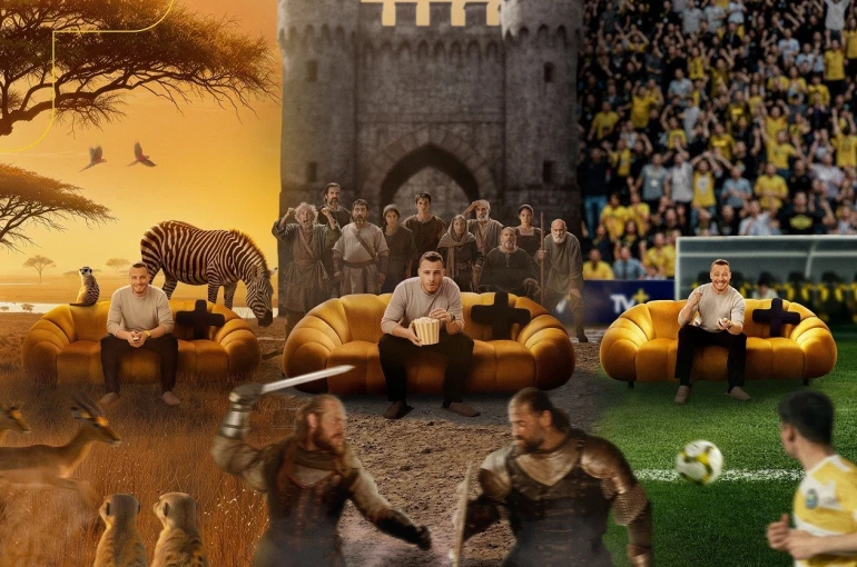 Kerem Bürsin, TV+’ın yeni reklam filminde rol aldı 