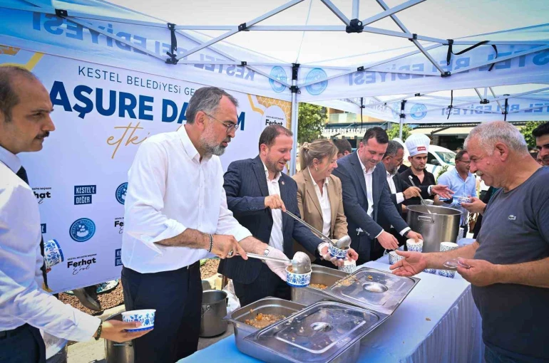 Kestel’de Muharrem Ayı bereketi paylaşıldı 