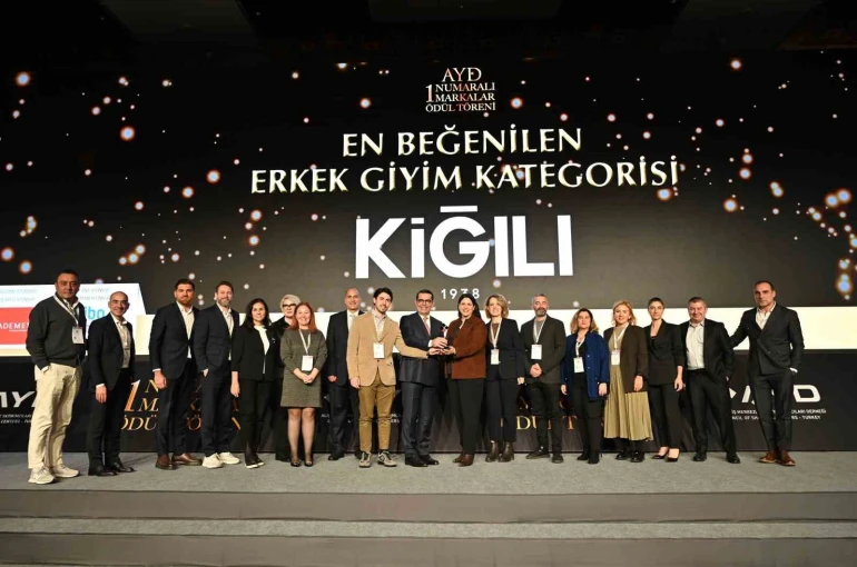 Kiğılı, ‘En Beğenilen Erkek Giyim Markası’ seçildi