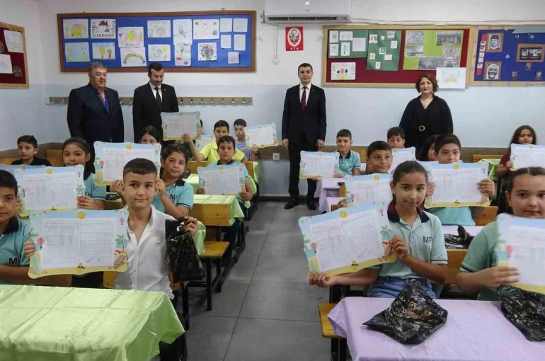 Kilis’te 45 bin 713 öğrenci karne aldı 