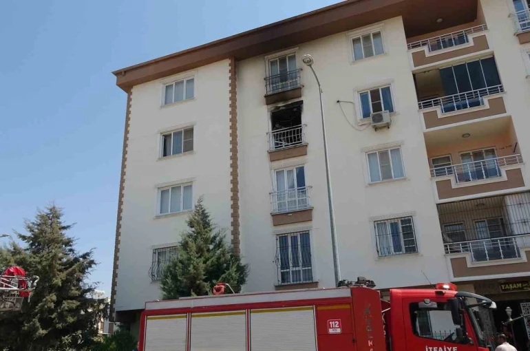 Kilis’te korkutan yangın 