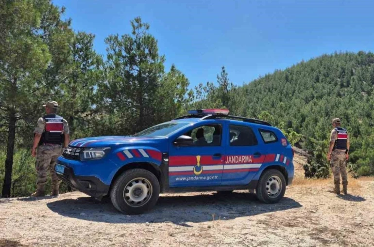 Kilis’te orman yangınlarına karşı jandarmadan denetim 