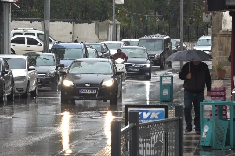 Kilis’te yağış etkili oluyor 
