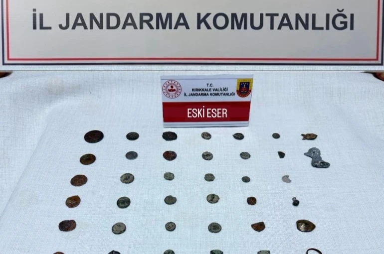 Kırıkkale’de tarihi eser operasyonu 