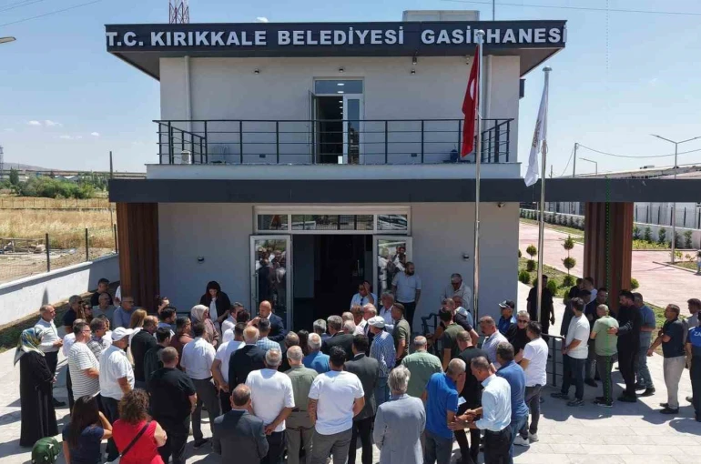 Kırıkkale’nin ilk modern gasilhanesi hizmete açıldı