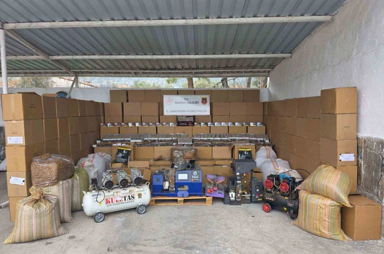 Kırkağaç’ta kaçak sigara operasyonunda 1 tutuklama 