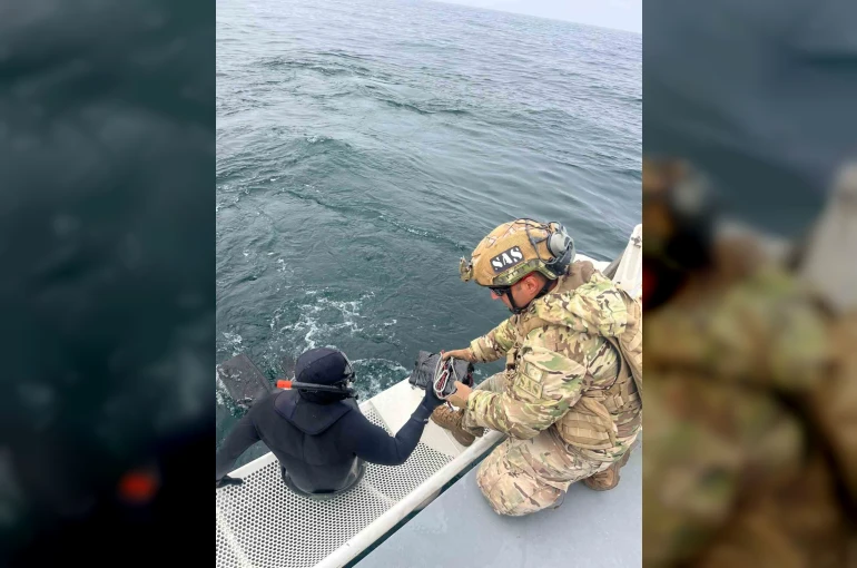 Kırklareli açıklarında tespit edilen mayın imha edildi