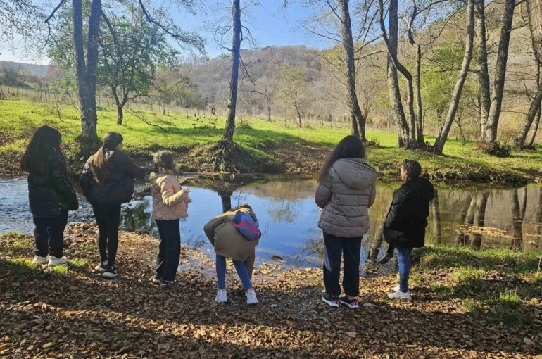 Kırklareli’nde çocuklar için doğa yürüyüşü