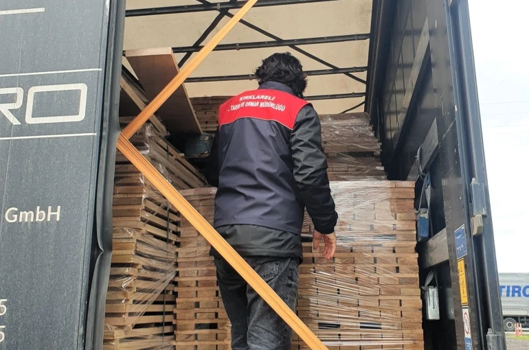 Kırklareli’nde ihracat ürünlerine sıkı denetim