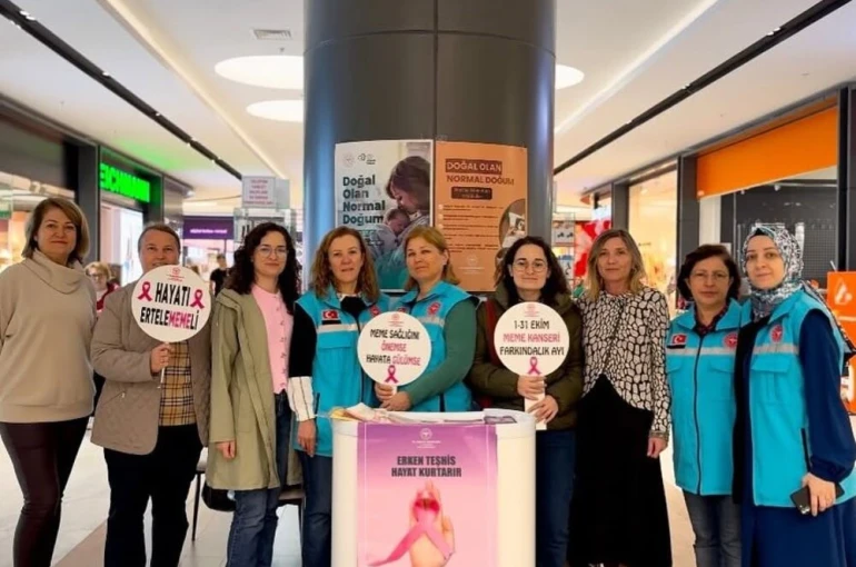 Kırklareli’nde meme kanserine karşı bilgilendirme 