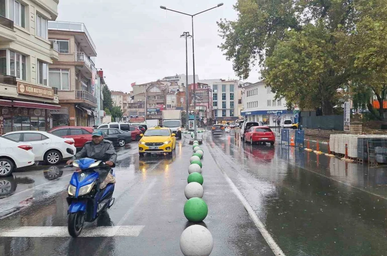 Kırklareli’nde sağanak yağış etkili oluyor 