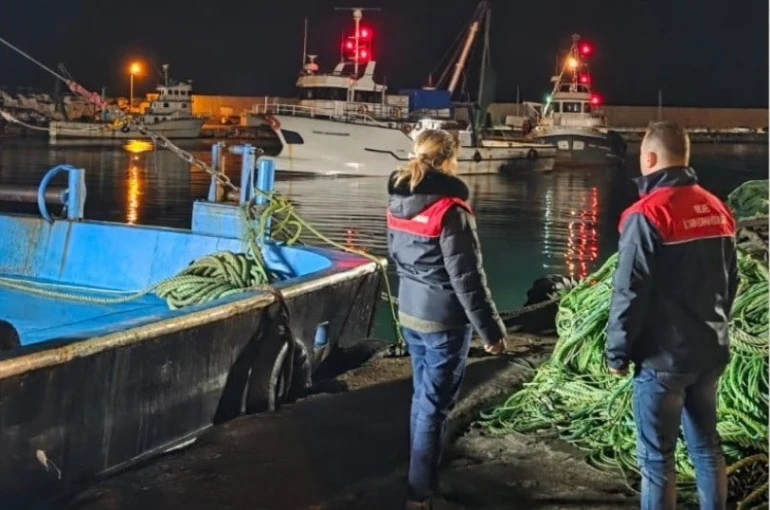 Kırklareli’nde su ürünleri denetimi 