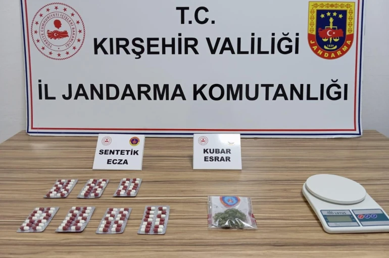 Kırşehir'de uyuşturucu operasyonu: 4 tutuklama
