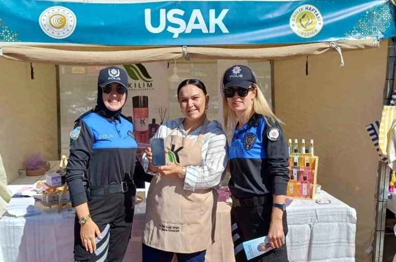 Kırşehir Emniyeti’nden kadın kooperatiflerine KADES tanıtımı