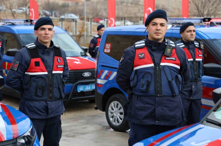 Kırşehir güvenlik filosu güçlendi: 87 araç hizmete alındı