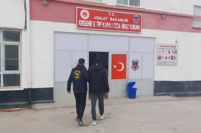 Kırşehir’de hapis cezası bulunan şahıs JASAT tarafından yakalandı 