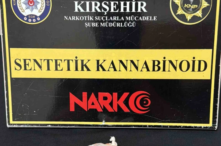 Kırşehir’de uyuşturucu operasyonunda 2 şüpheli tutuklandı 