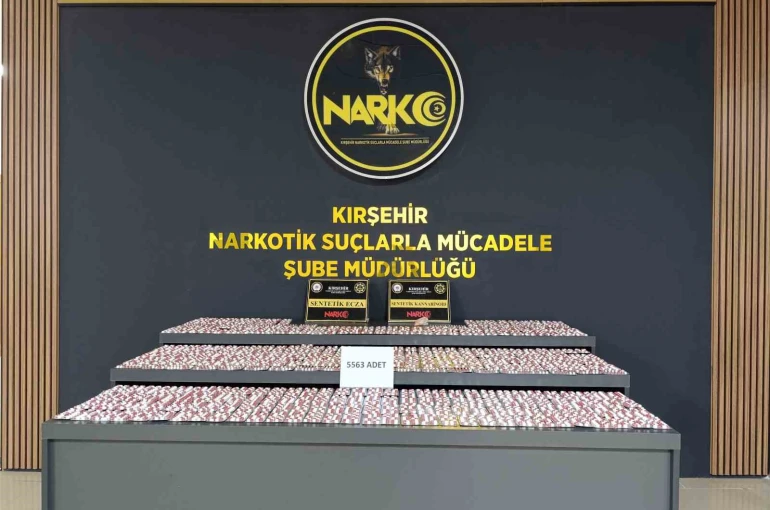 Kırşehir’de zehir tacirine darbe 