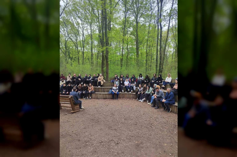 Kitap ve doğa buluşması Ormanya’da gerçekleştirildi 