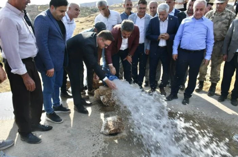 Kızılsu köyünün yıllardır süren su sorunu çözüldü 