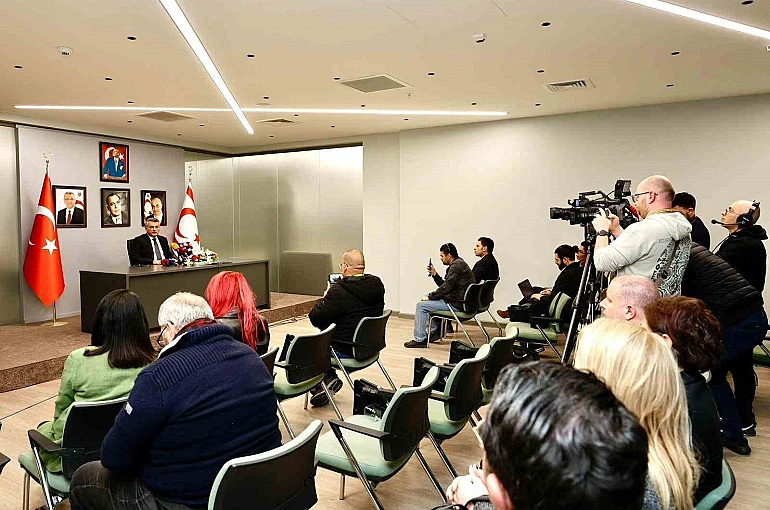 KKTC Cumhurbaşkanı Erhürman: "Dönüşümlü başkanlık gibi temel başlıklar netleşmeden ikinci aşamaya geçilmesi mümkün değildir"