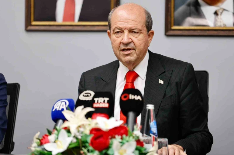 KKTC Cumhurbaşkanı Tatar: "Bu toplantıların amacı iki devletin iş birliğinin sağlanması ve halkların yararına çalışmaların yapılması anlayışının pekişmesidir" 