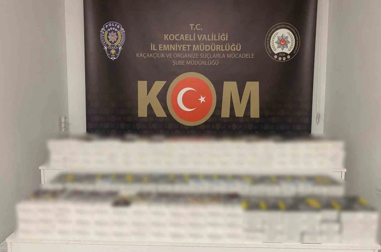 Kocaeli’de kaçakçılık operasyonunda 4 gözaltı 