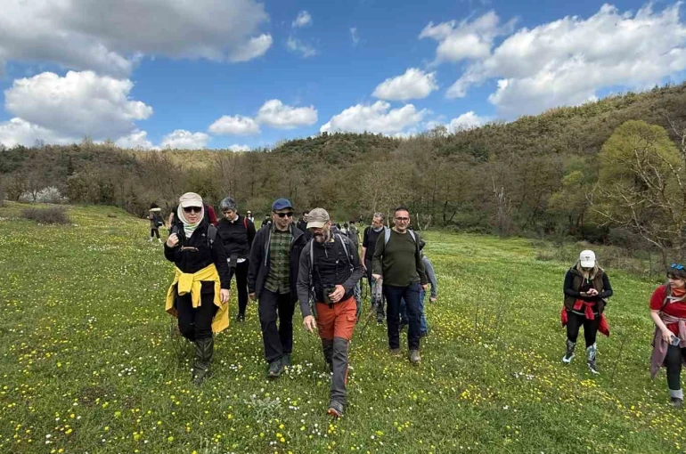 Kocaeli’nin saklı cennetinde ekolojik keşif yürüyüşü 