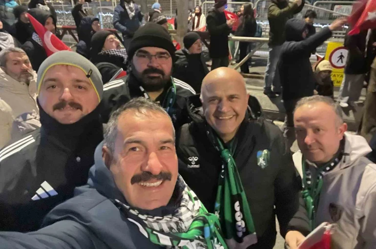 Kocaelispor’dan Filistin’e destek