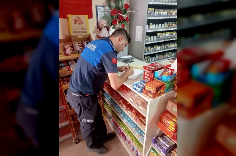 Koçarlı’da marketlere sıkı zabıta denetimi 