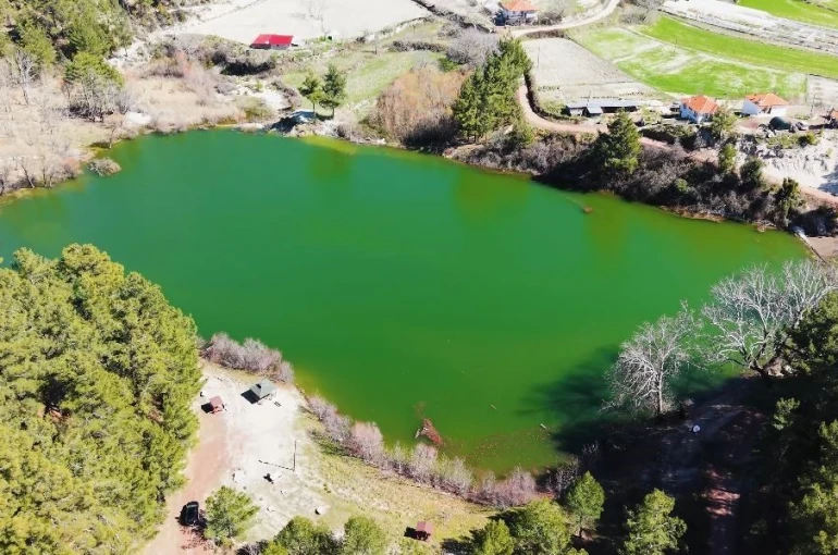Kolak Gölü yeniden canlandı 