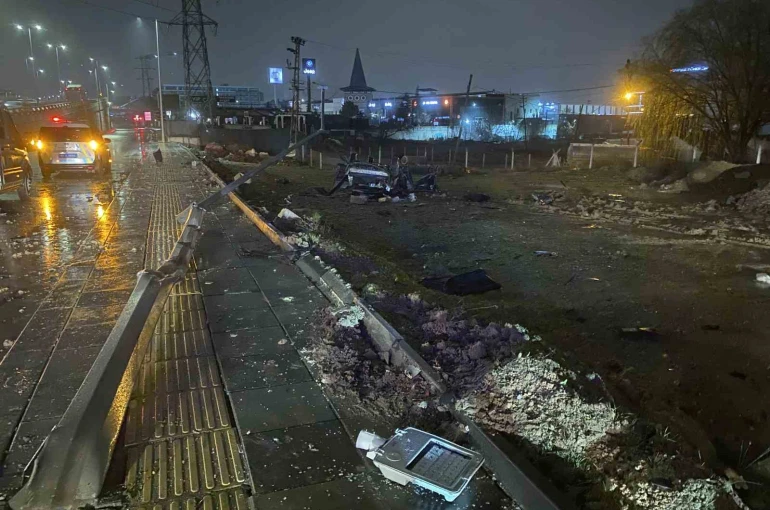 Kontrolden çıkan otomobil takla attı: 1 ölü 